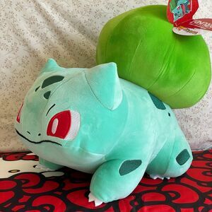 NWT 2024 Pokémon Classic LARGE Bulbasaur 11” X 15” Plushie